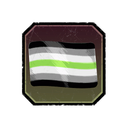 Agender Pride badge