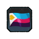 Polyamory Pride badge