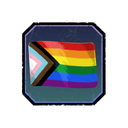 Progress Pride badge