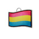 Pansexual flag charm