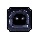Eyes in the Darkness badge and Grasping Hallway banner