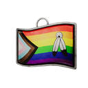 Two-Spirit flag charm