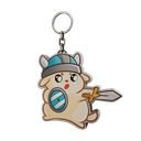 Warrior Puppers charm